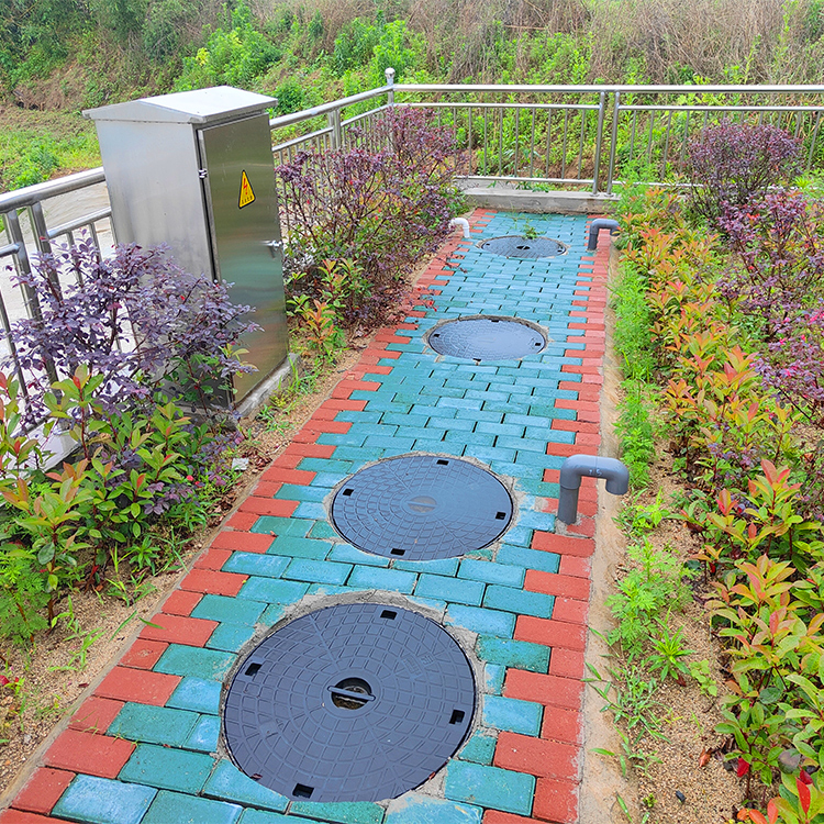 山東省某環保公司定制農村化糞池