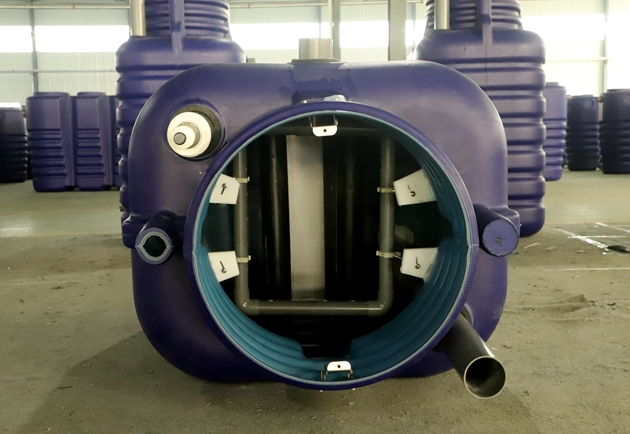 農村污水處理設備內部展示